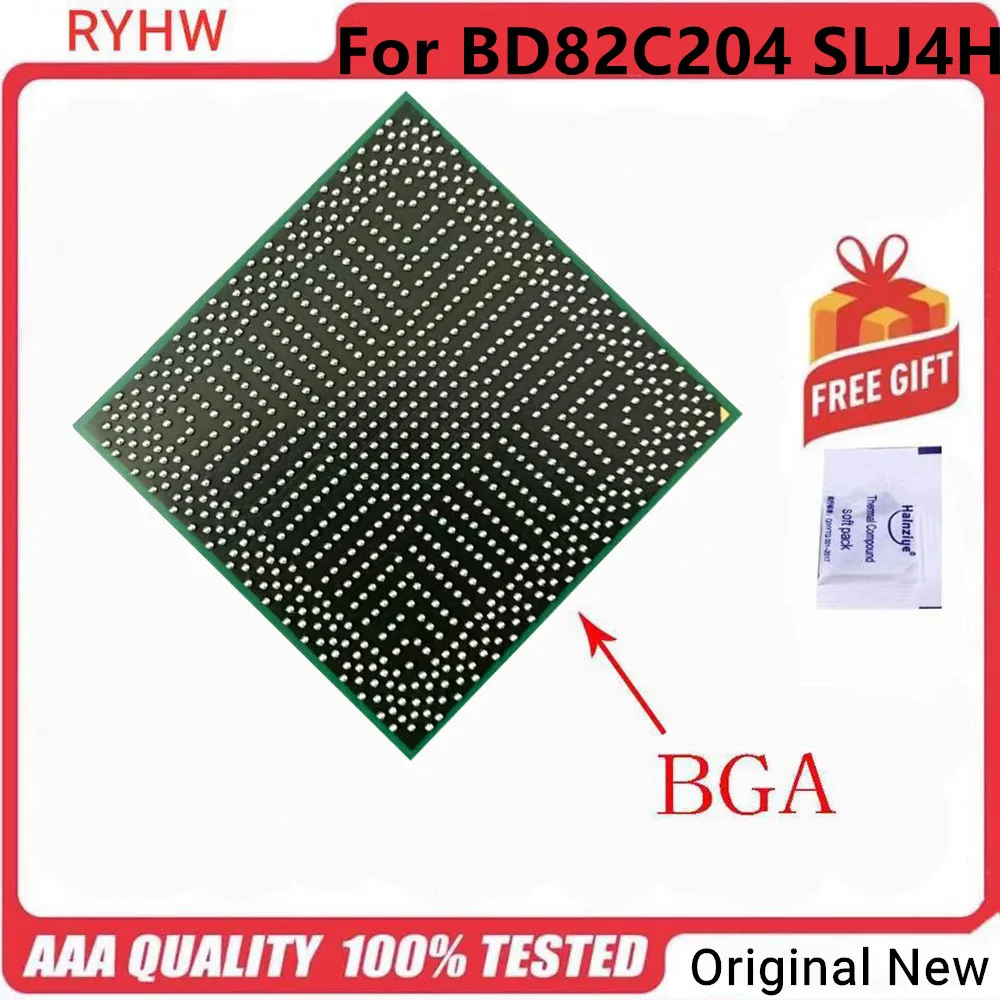 1-10 шт. 100% новый тест очень хороший продукт BD82C204 SLJ4H bga чип с шариками IC чипы - купить