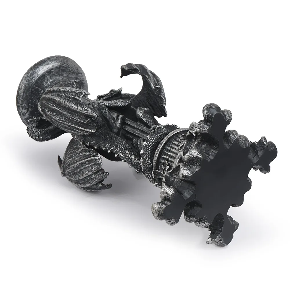 Dragon Figurine Candles Holder Dinner Table Home Decoration Roman Pillars Candlestick Antique Candelabra Ornaments decor | Дом и сад