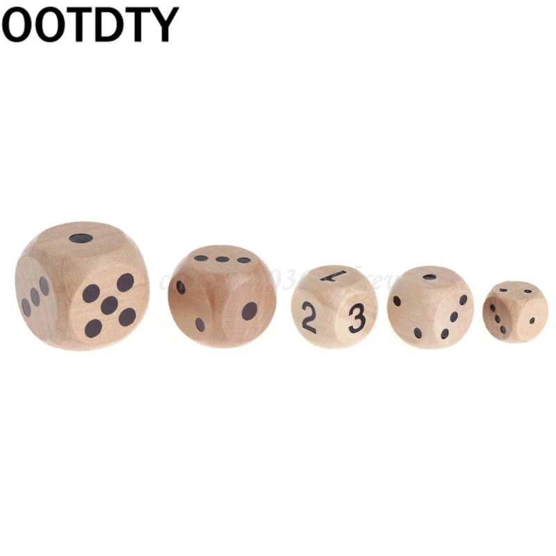 6 шт./набор вечерние деревянные кубики для Маджонга|Кубики| |