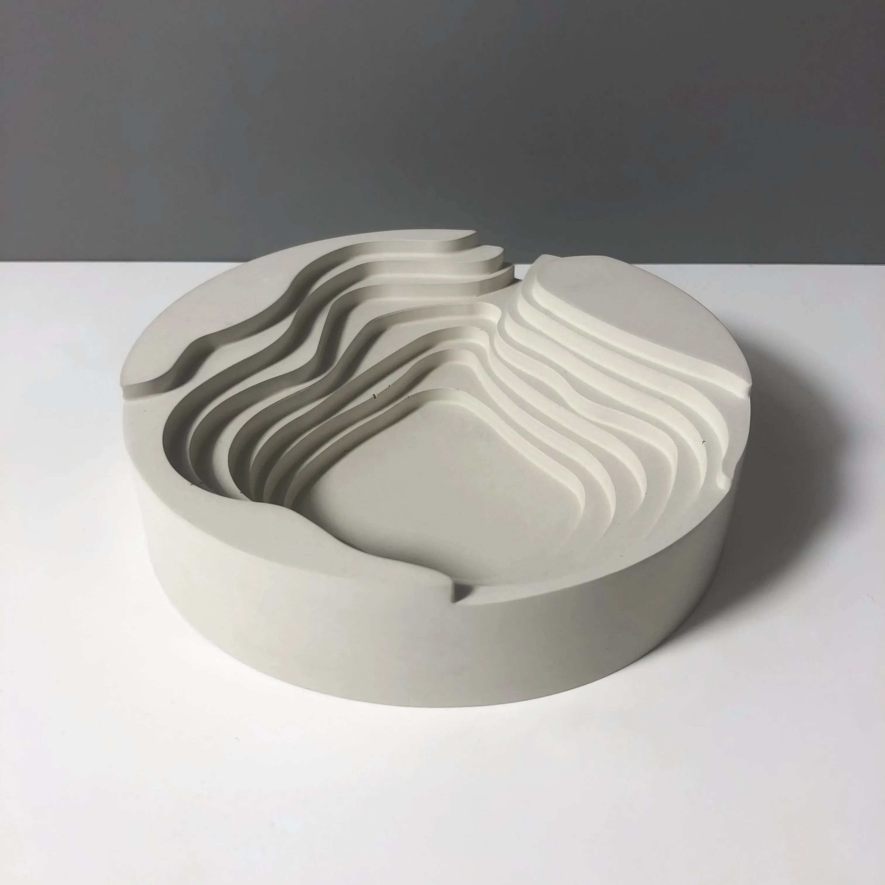 

Cement European Round Large Ashtray Retro Creative Smoking Accessories Table Decoration Iqos Ashtray Smoking Set BK50YH