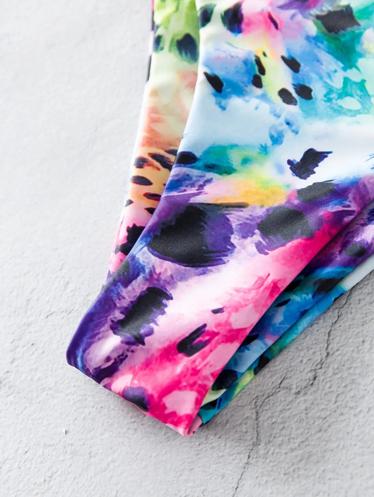 Женский комплект бикини леопардовой расцветки с завышенной талией|Купальники| |