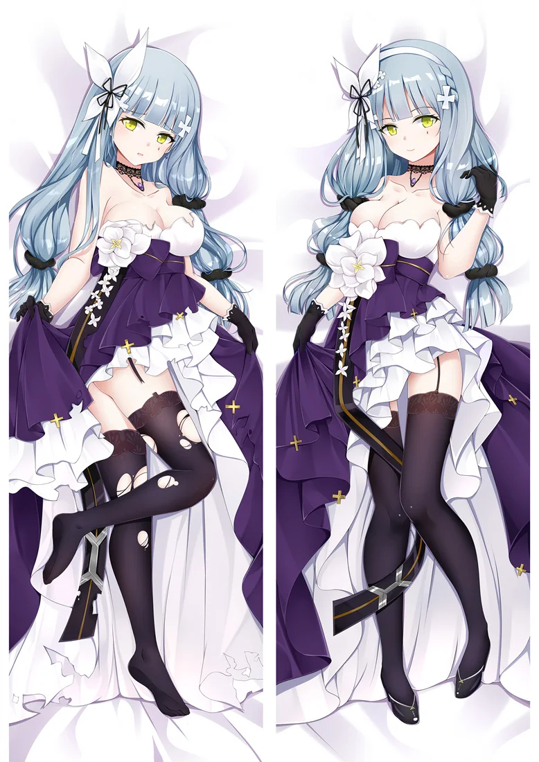 S3 Аниме Девушки спереди Dakimakura Чехол персонажи DSR50& hk416 подушку Чехол Suomi& WA2000 обнимает тело наволочка - Цвет: S3