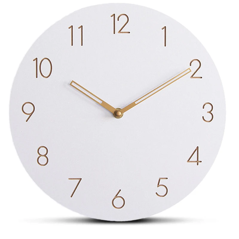 Цифровые настенные часы простой современный дизайн скандинавские короткие 3D