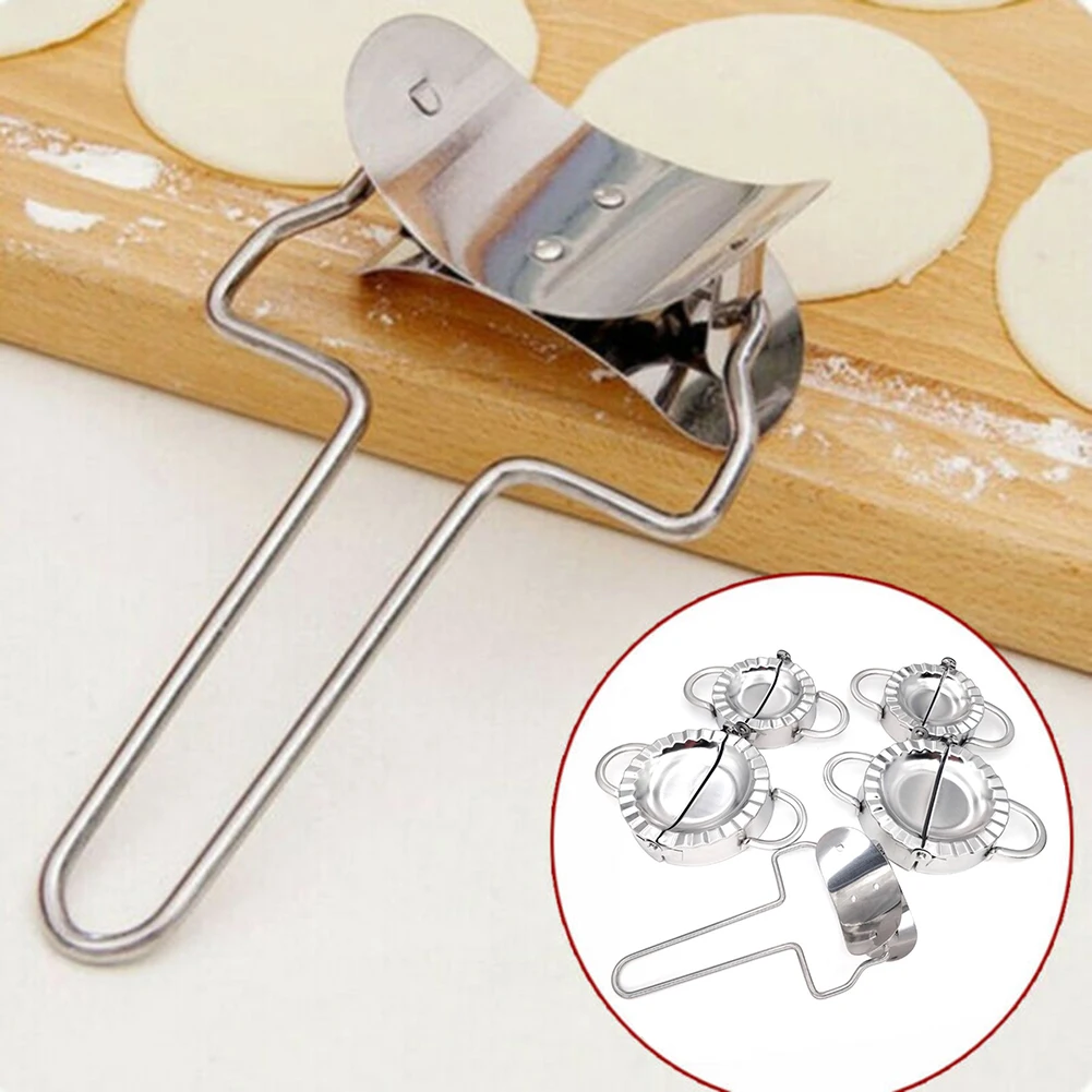 

304 Stainless Steel Dumpling Mould Set Manual Kitchen Food Making Tools Kitchen Household DIY 2021 Hot Selling