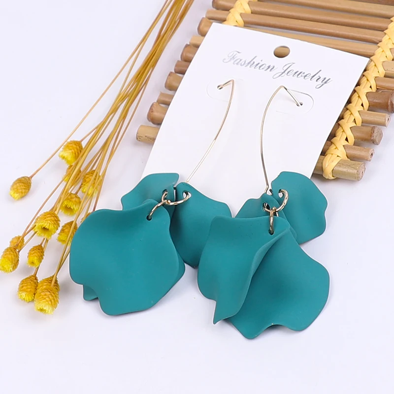 Женские серьги кольца sjewelry длинный в Корейском стиле модная обувь богемном Бохо
