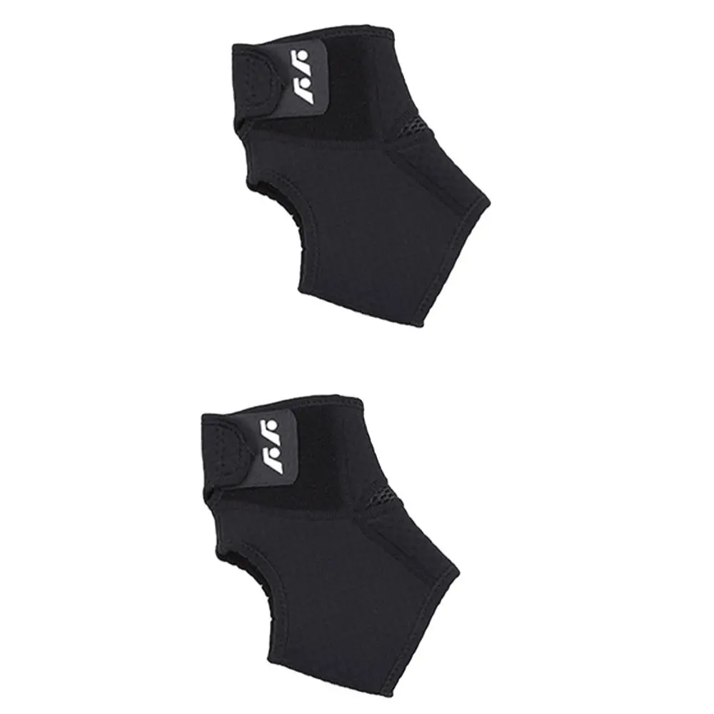 

2Pcs Ankle Support Guards Sports Protection Holders Ankle Protectors (Black)