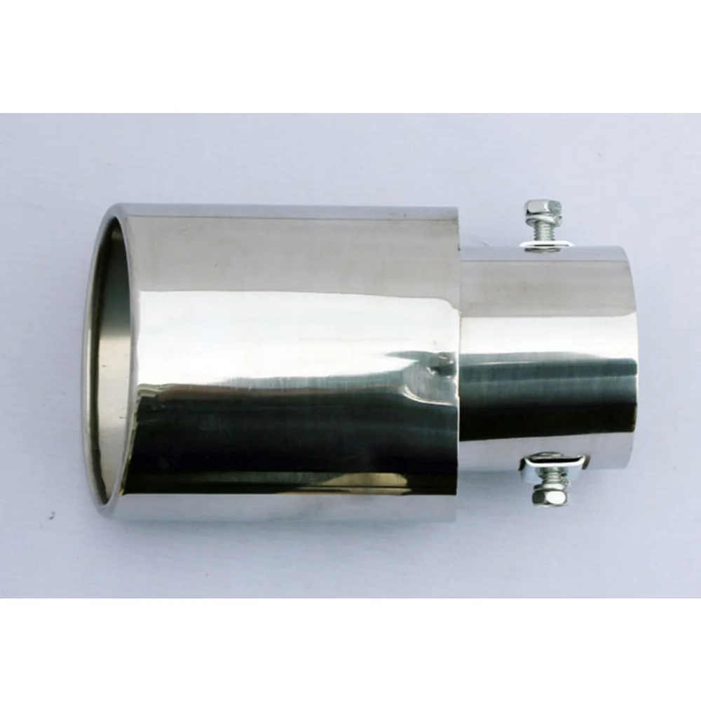 DSYCAR 2 шт. универсальные чехлы из нержавеющей стали для глушителя выхлопной трубы