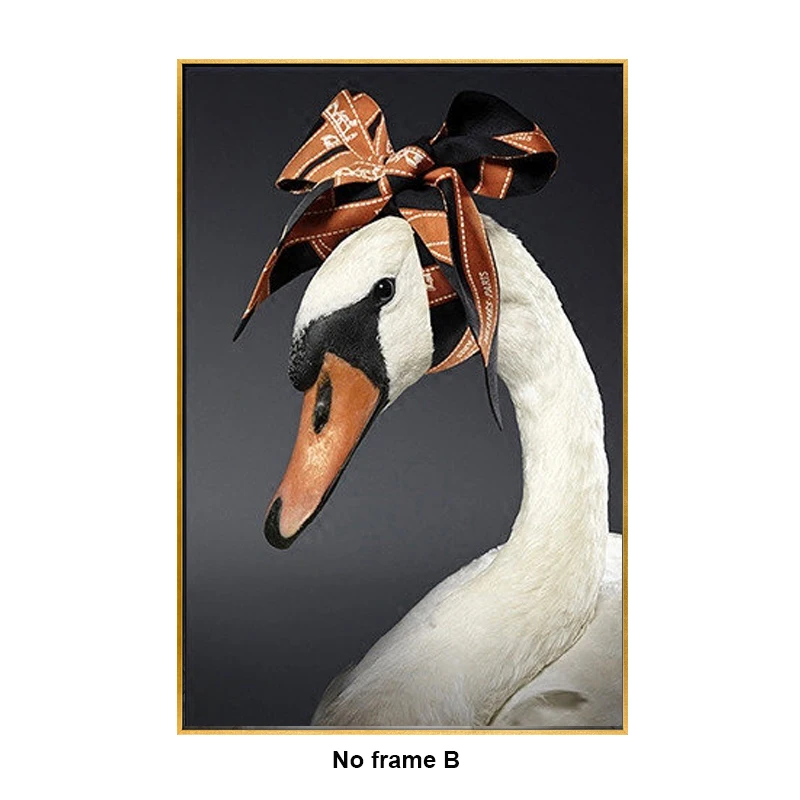 

Картина на холсте Funny Swan