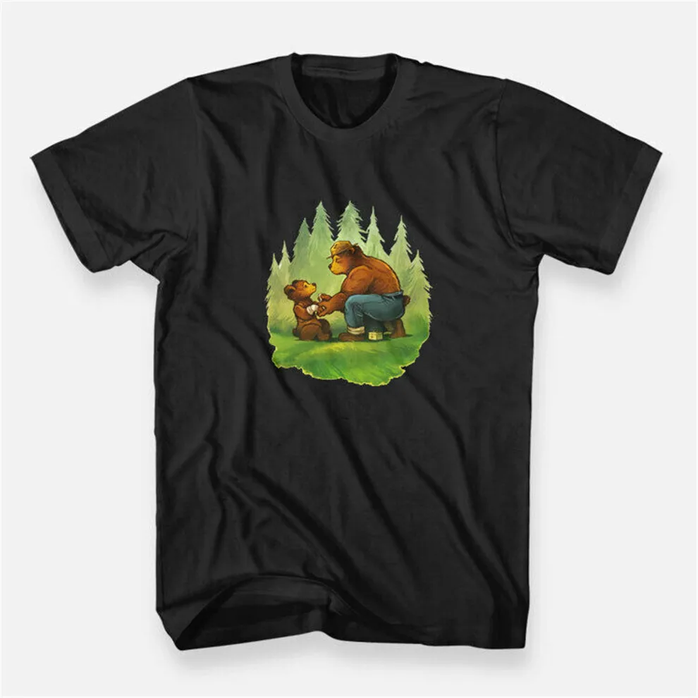 Новые черные мужские футболки с надписью True Story Smokey Bear размер S-3Xl обычный