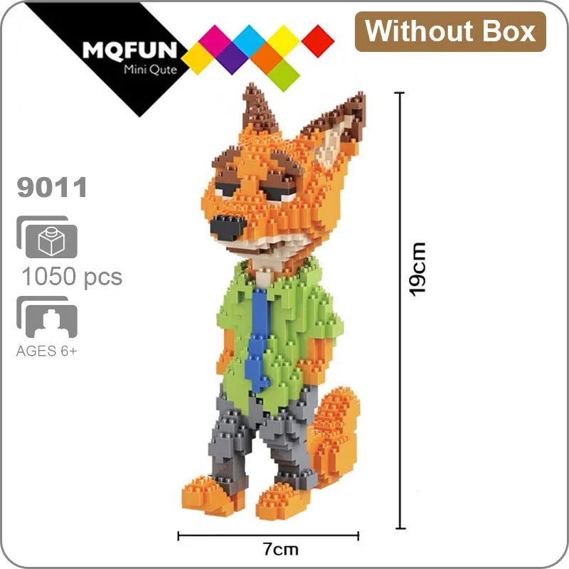 HC 9011 Without Box HC большой мультфильм Аниме Супер Герой Марио Тоторо Snorlax пластиковый строительный блок кирпичи игра DIY 3D Сборная модель обучающая игрушка - Цвет: HC 9011 Without Box