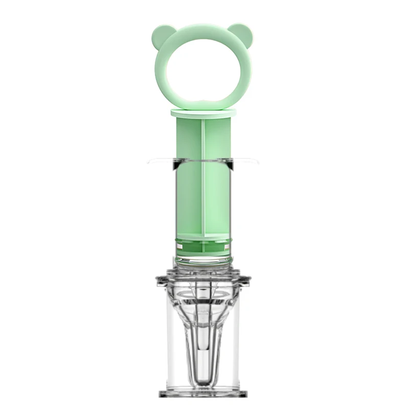 

Feeding Utensils Needle Feeder Squeeze Medicine Dropper Dispenser Pacifier Baby kids smart medicine dispenser multi-colors