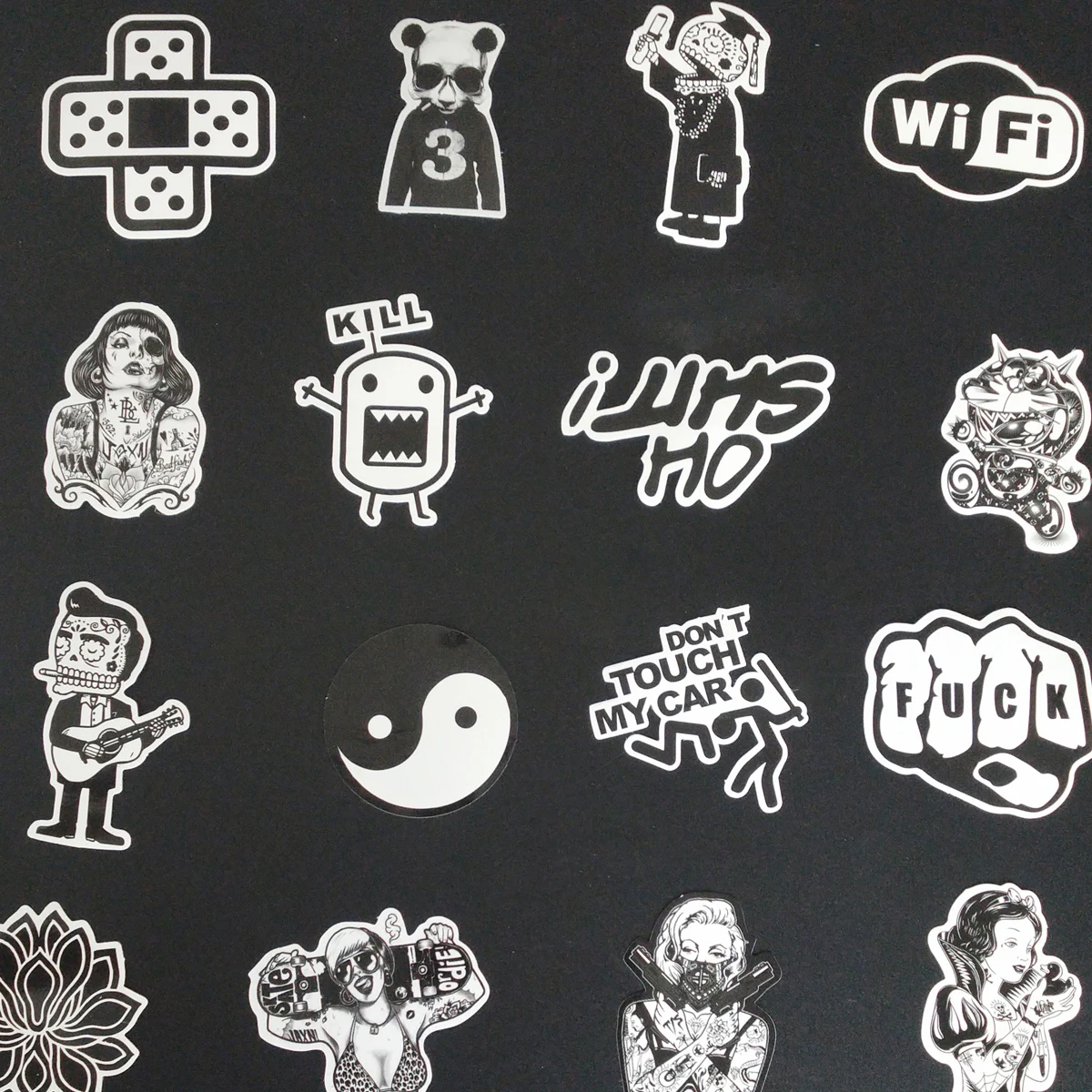 Наклейки для скейтборда ноутбука багажа сноуборда холодильника телефона 60/30