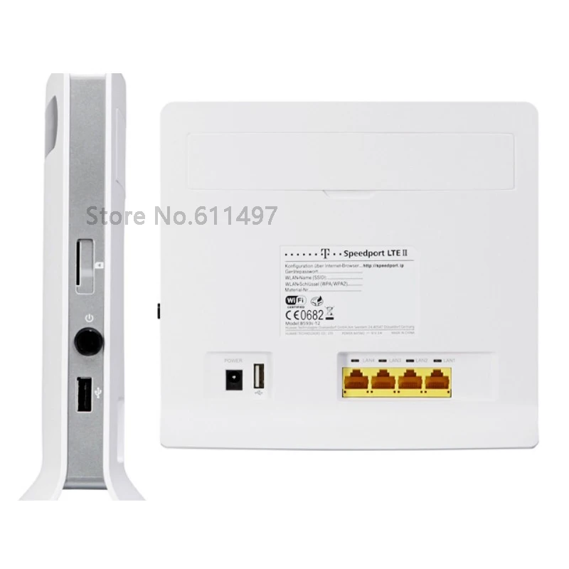 Wi Fi роутер HUAWEI B593 4G 150 Мбит/с LTE CPE|lte cpe|4g wifi router unlockedhuawei b593u-12 |