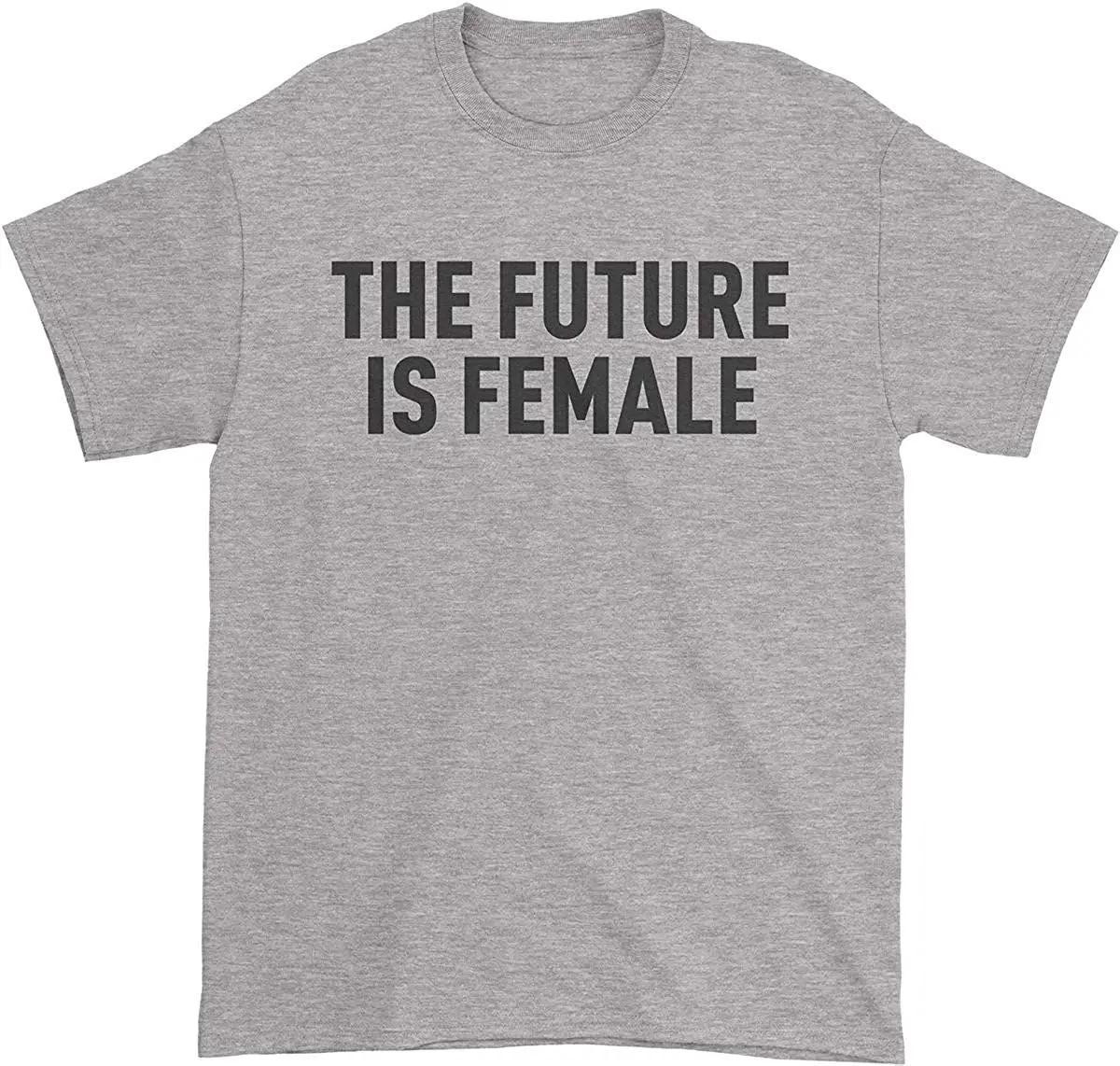 

Funny Novelty Graphic The Future is Female Feminism (Black Print) Mens T-Shirt Personality Fashion Art T-Shirt Summer Tops