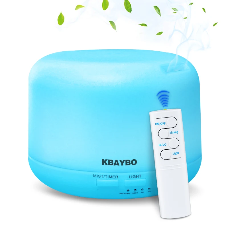 

300ml Electric Aromatherapy Essential Oil Aroma Diffuser Remote Control Ultrasonic Air Aroma Humidifier With LED Lights kbaybo