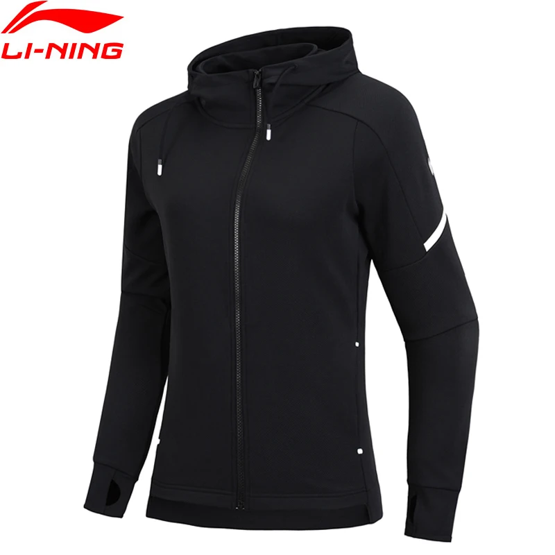(Код Break) Li Ning Женская тренировочная толстовка из 100% полиэстера Стандартная