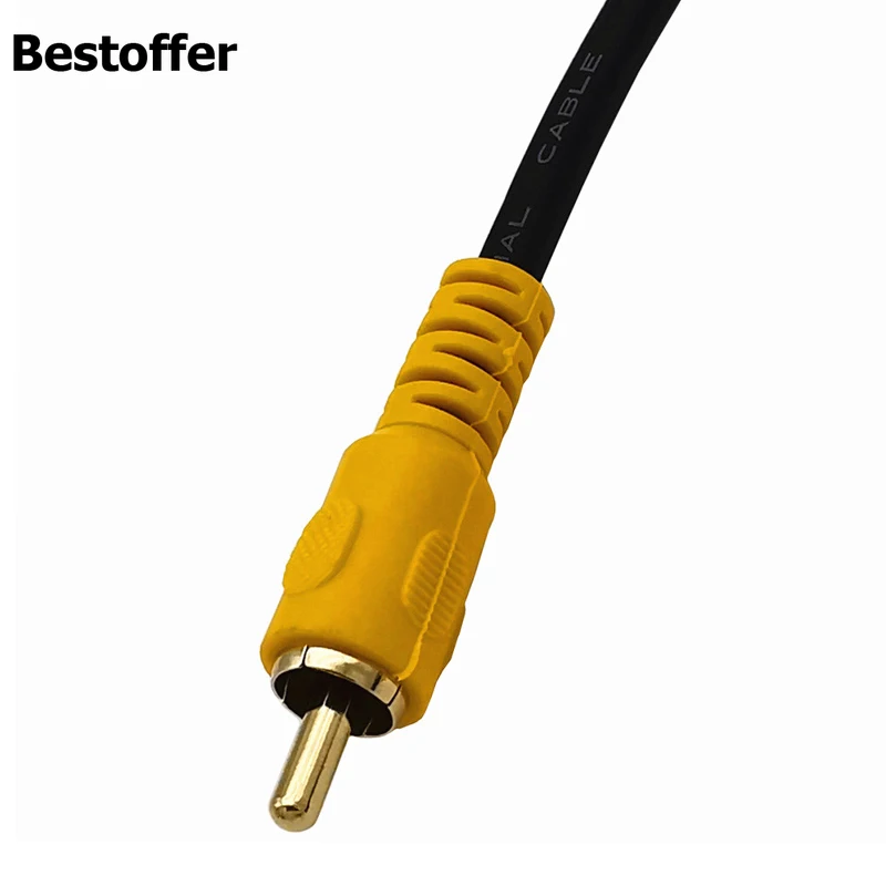 30 см позолоченный DC 6 35 мм Женский к RCA мужской аудио кабель удлинитель