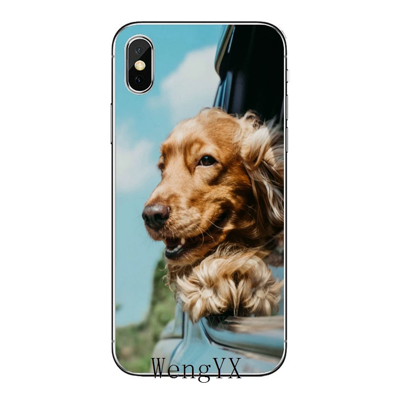 Spaniels аксессуары для щенков собак чехол телефона Huawei P30 P20 Pro P10 P9 P8 Lite Y5 Y6 Y7 Y9 P Smart Plus