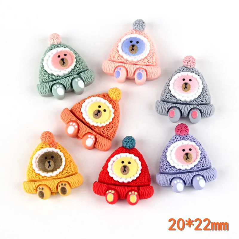 Перчатки шапки и носки diy милые Мультяшные резиновые аксессуары для детей волос