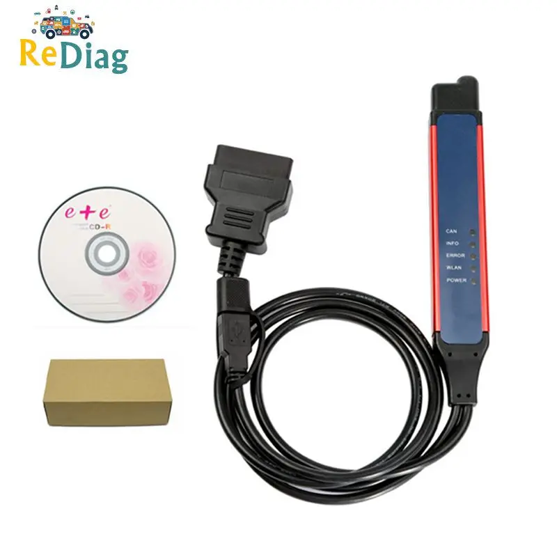 Сканер VCI3 V2.46 OBD2 для тяжелых условий эксплуатации VCI-3 Wi-Fi грузовиков беспроводной