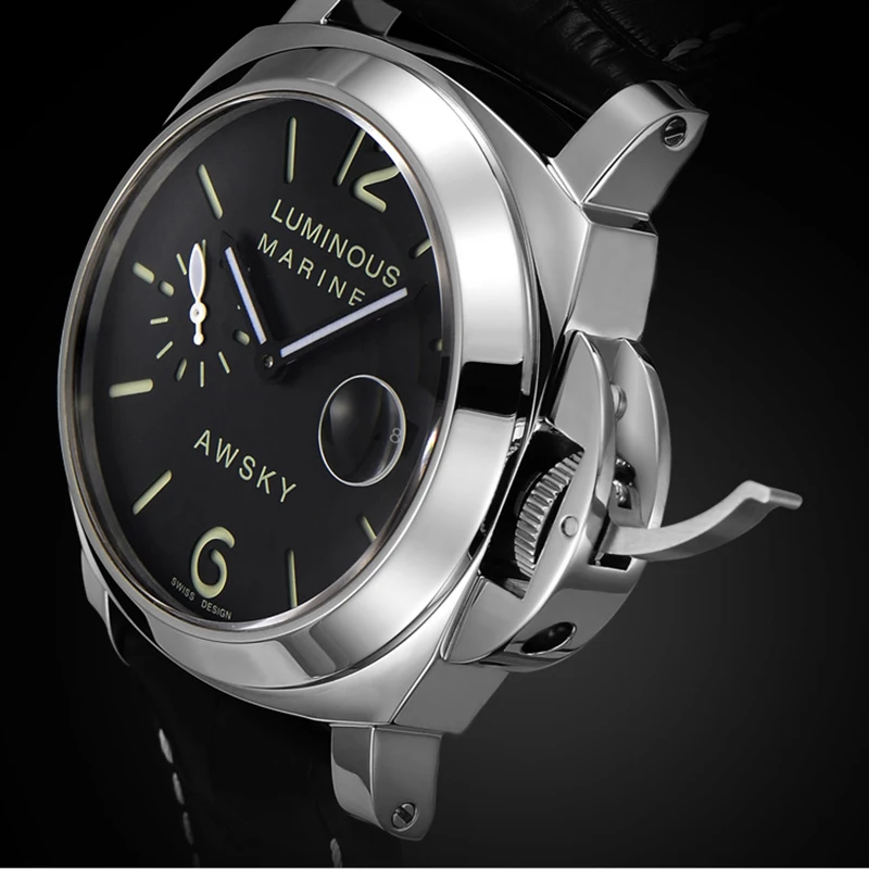 Часы наручные мужские механические Автоматические Роскошные водонепроницаемые