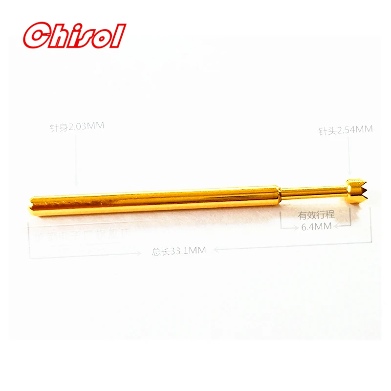Оригинальная игла для тестирования INGUN 100 шт./компл. GKS003206254A2000 GKS003206254A3000 пружинный