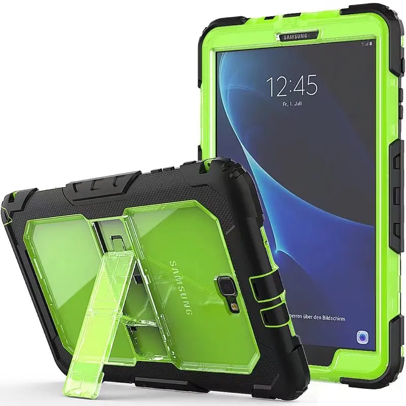 Детский безопасный противоударный чехол с подставкой для Samsung Galaxy Tab A A6 10,1 T580 T585 SM-T585 T580N чехол для планшета+ ручка