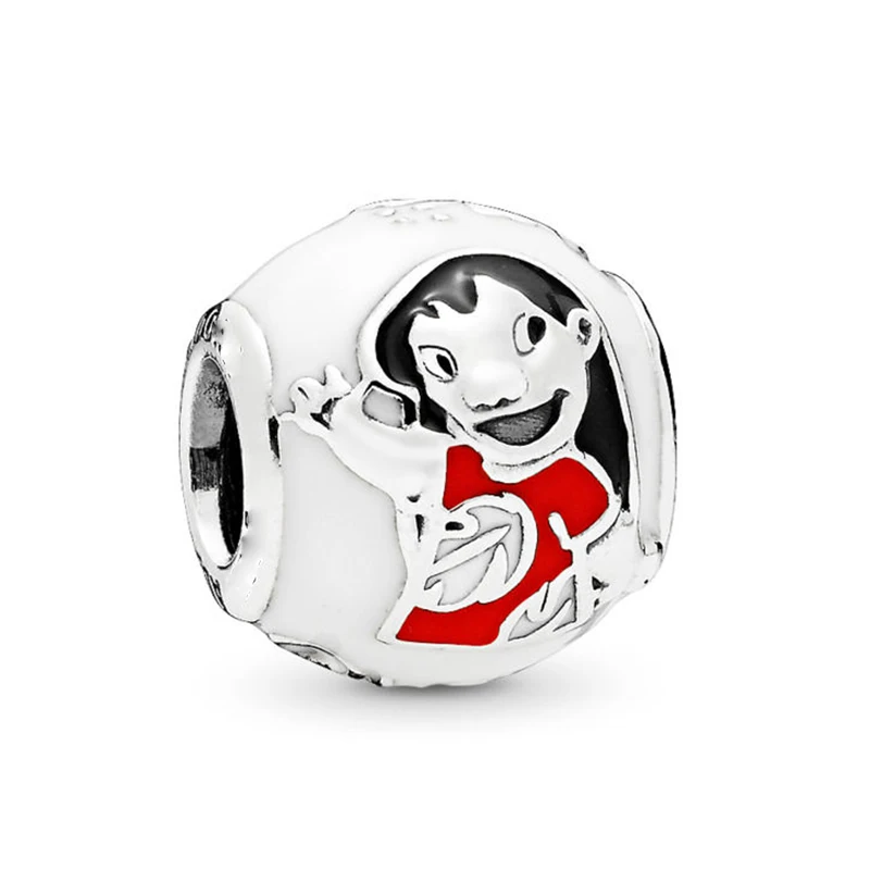 TOGORY, 2 шт./лот, бусины Минни из мультфильма Микки Маус, подходит для Пандоры, браслет, ожерелье, сделай сам, подвески, браслет для женщин, ювелирные изделия, подарки
