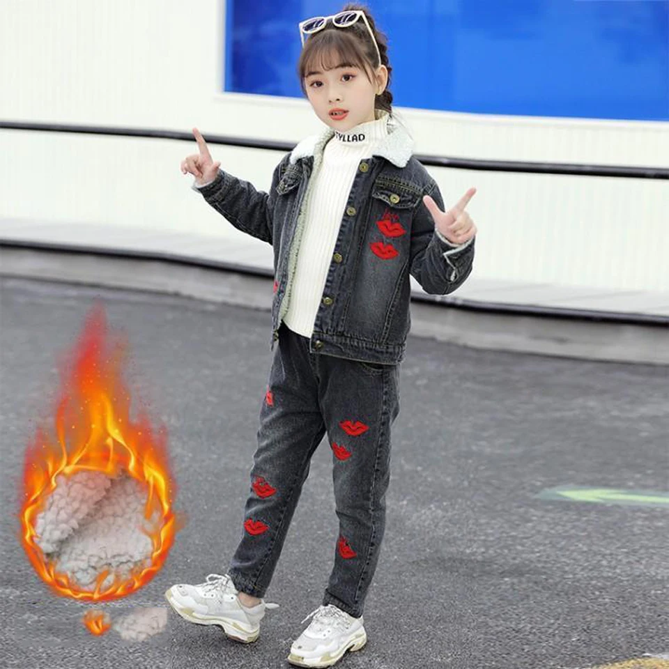 Новое поступление весенний комплект детской одежды модный спортивный костюм для