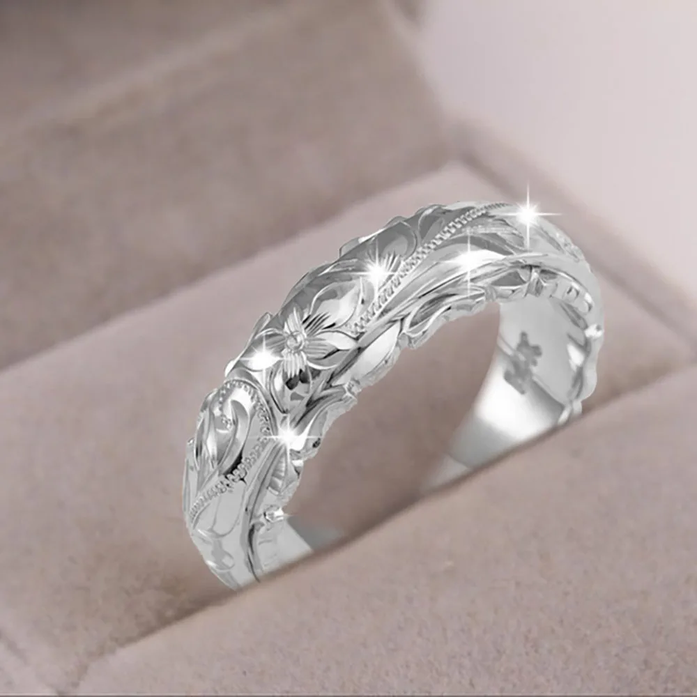 Кольца обручальные женские Роскошный Подарок на годовщину рождения размеры 5 6 7 8