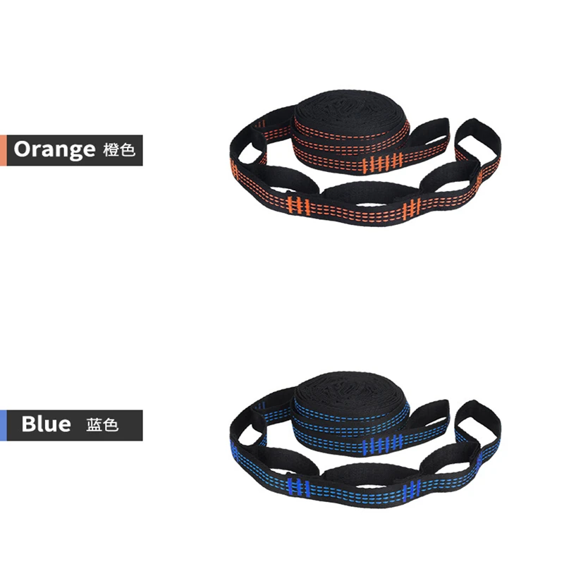 2 шт./компл. гамак ремни специальные усиленные ленты из полиэстера 5 кольцо