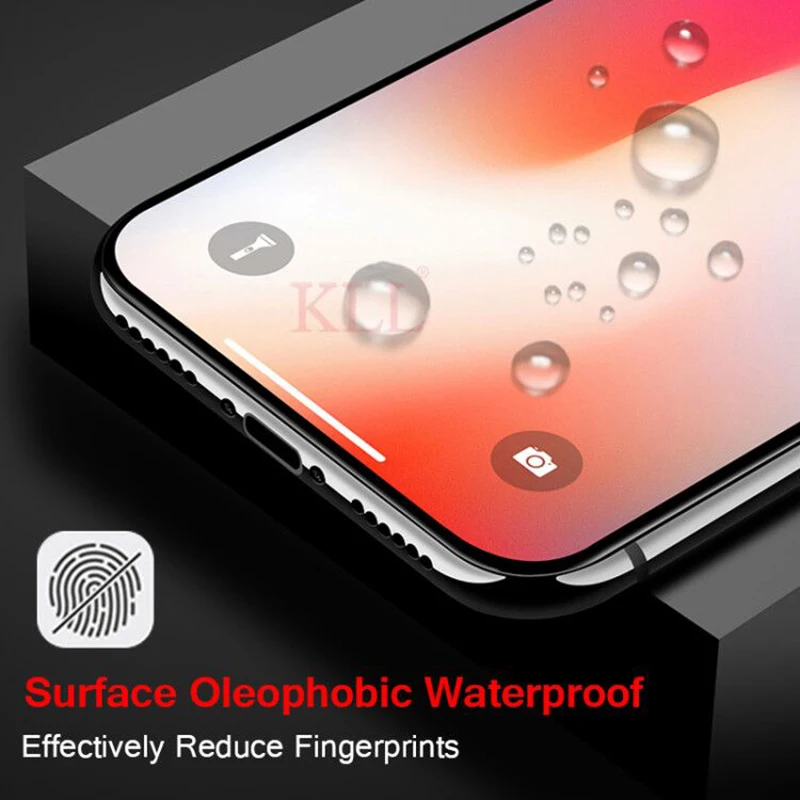 6D изогнутый край Полное покрытие из закаленного стекла для iPhone 11 Pro Max X XS MAX XR Защитная пленка для экрана для iPhone 6 6s 7 8 Plus стекло