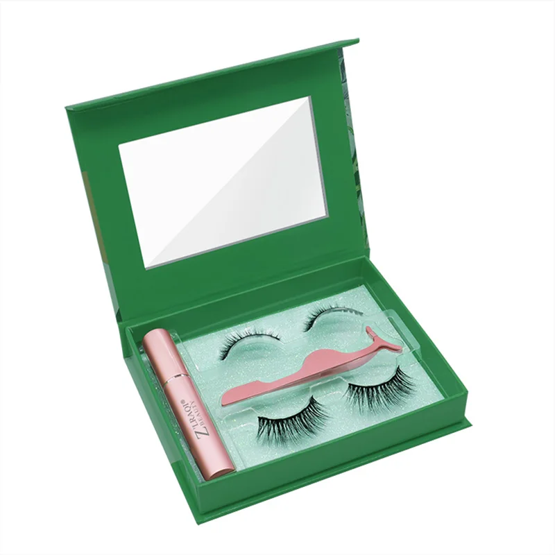 Z'LRAQI красота магнитные ресницы жидкая подводка для глаз и 3D Магнитные