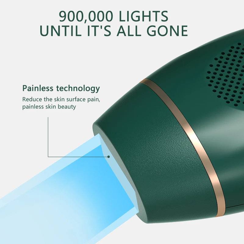 

Laser Epilator 900000 Flash Remove Permanent Photoepilator Painless Depilation Hair Removal for Women