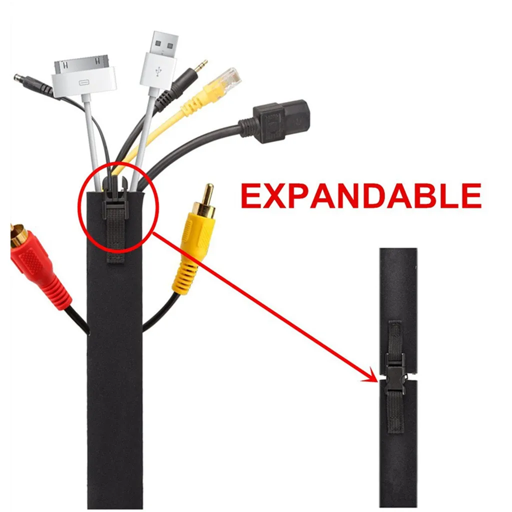 4 шт. неопреновый органайзер для кабелей | Электроника