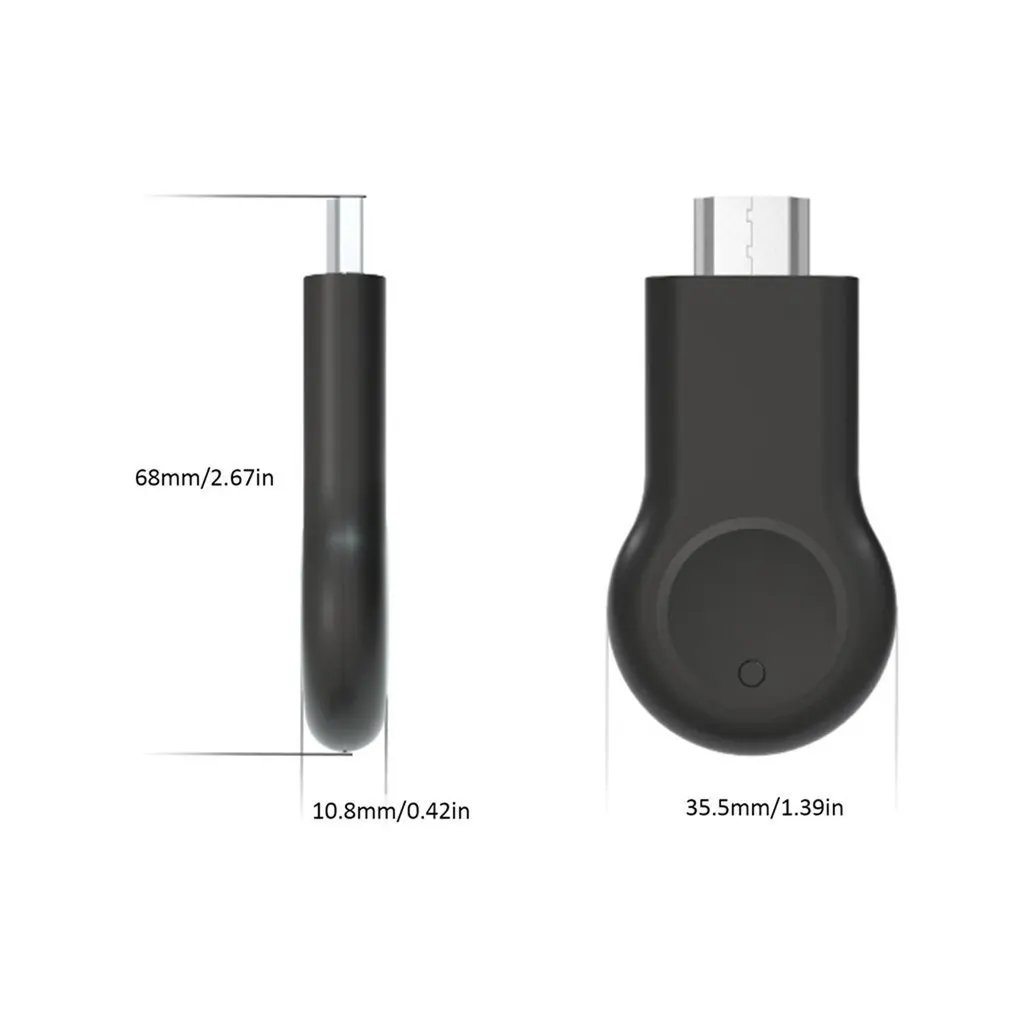 

Screen 1080P WiFi Display Receiver HDMI-Compatible TV Dongle Airplay Miracast Wireless Display Mirroring Devices Media