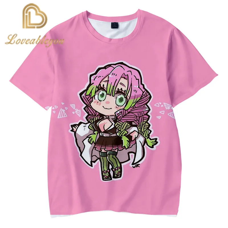 

Hot Demon Slayer Tshirt Graphic Top Tees Streetwear Punk Kimetsu No Yaiba T Shirt Clothes Japanese Anime Men Tee