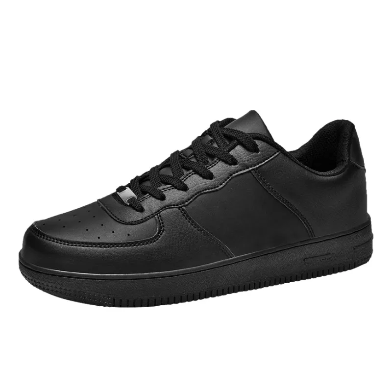 15black AODLEE/белые кроссовки; Мужская обувь; повседневная классическая дышащая зимняя модная мужская повседневная обувь; кроссовки; прогулочная кожаная обувь для мужчин - Цвет: 15black