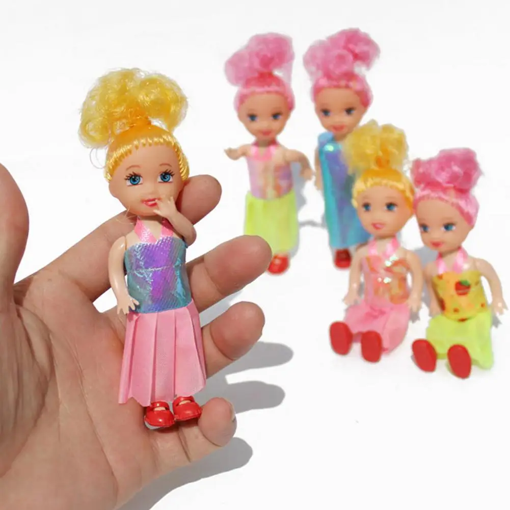 

3 В, игрушки для девочек, миниатюрные карманные куклы принцессы, для девочек, игровой набор, рандомный выбор для искусственной кожи и обуви