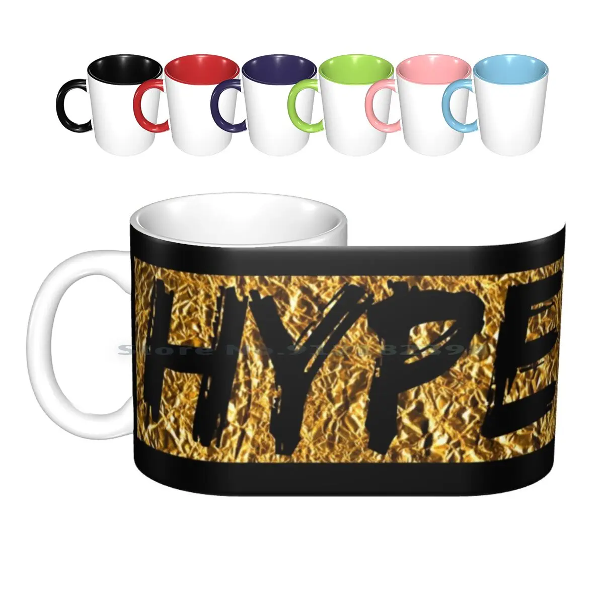 Best (تي شيرت ، جراب هاتف والمزيد) أكواب السيراميك أكواب القهوة حليب الشاي القدح فقط Ksi الوحش Jd Topman الذهب أسود أبيض الرياضة حصلت