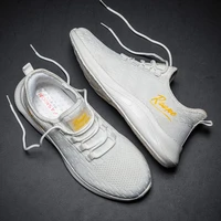 mens sneakers new fashion lace up male shoes brand mens light breathable casual shoes mesh outdoor shoes large size 39 48