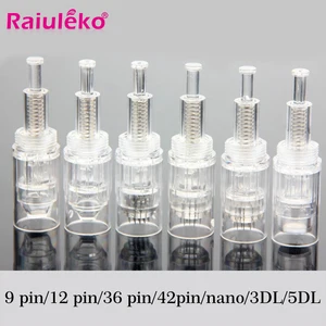 50 шт. винтовой картридж замена микро иглы штамп Электрический авто микроиглы 9 pin  12 pin  36 pin питания импорт инструмент