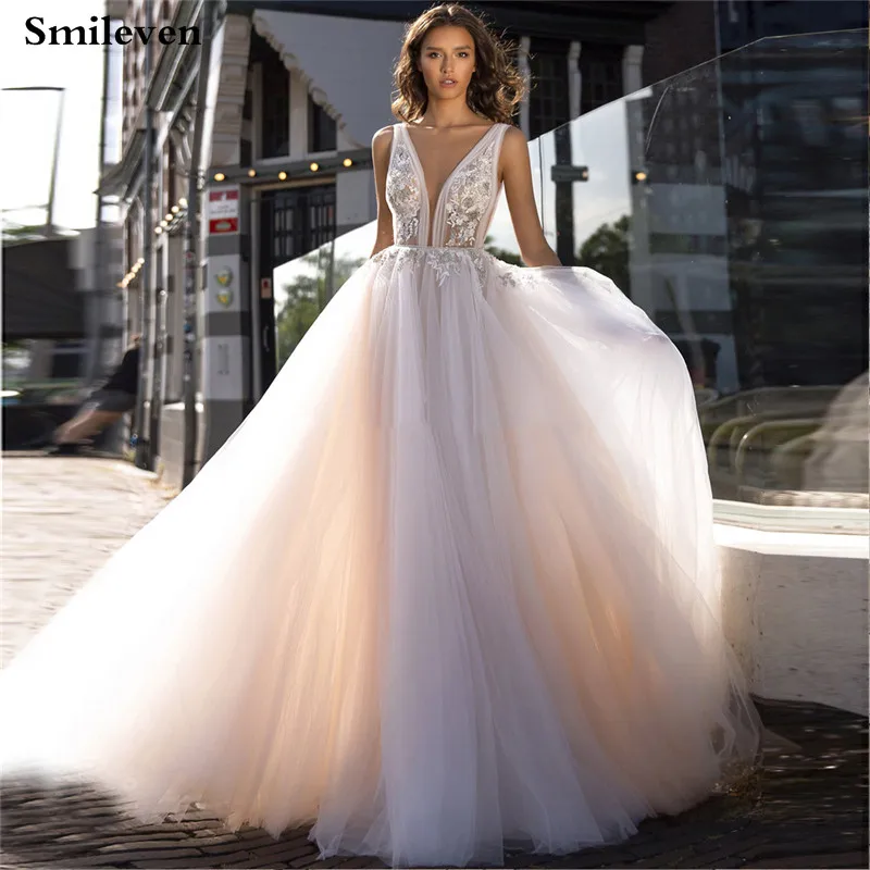 2019 свадебное платье в стиле бохо женские платья Vestido De Noiva | Свадьбы и торжества