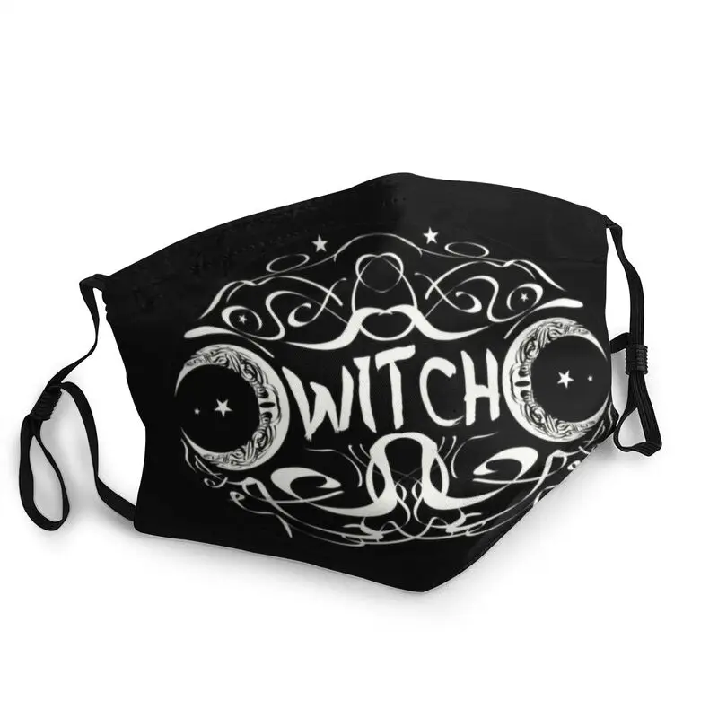 

Witch Tripple Moon Breathable Face Mask Men Women Anti Haze Dustproof Protection Cover Respirator Mouth Muffle