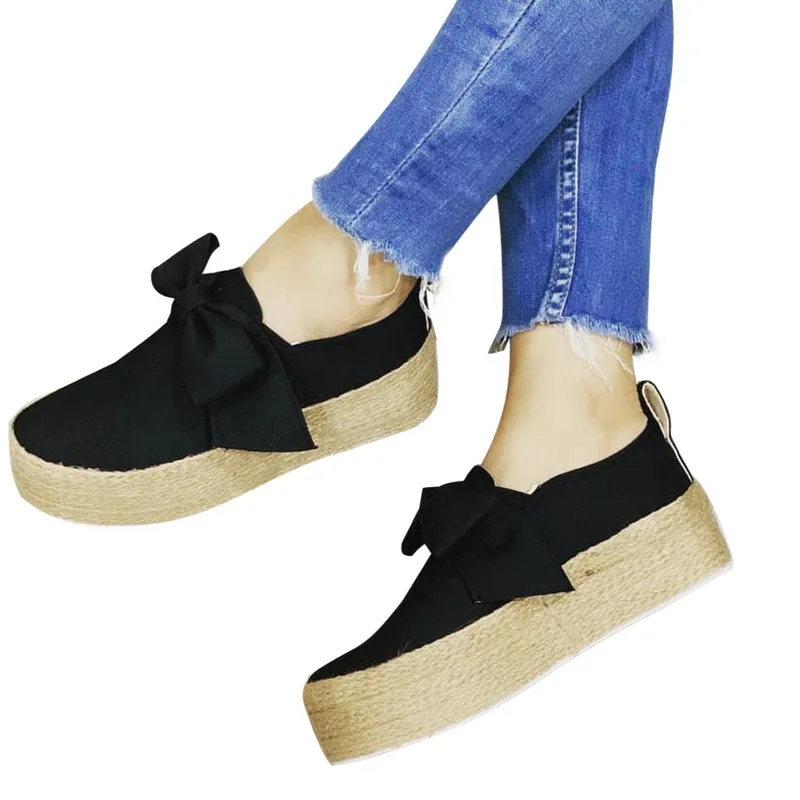 

2020 Spring Women Flats Shoes Platform Sneakers Slip On Flats Leather Suede Ladies Loafers Moccasins Casual Shoes Dropship 35-43