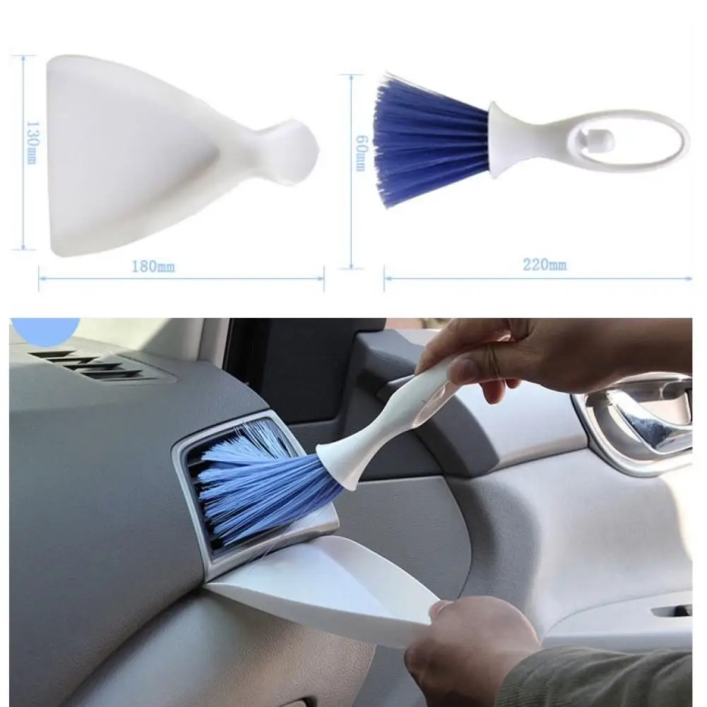 

1 Set Car Cleaning Brush Automotive Air Conditioning Outlet Cleaning Brush Multi-function Automobile Interior Cleaning Tool