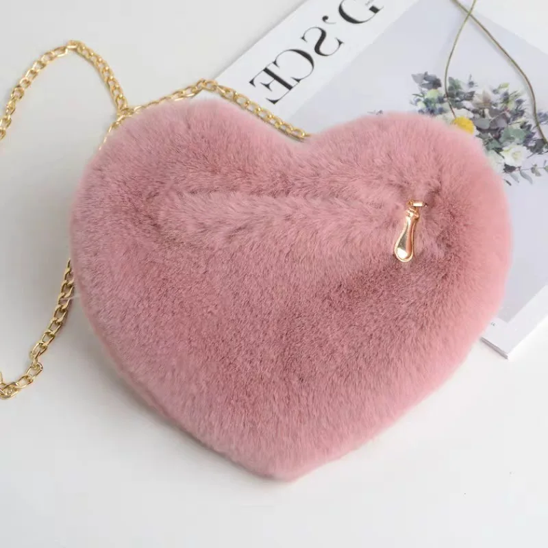 Bolsas feminina персиковая сумка в форме сердца модная через плечо|Сумки с ручками| |