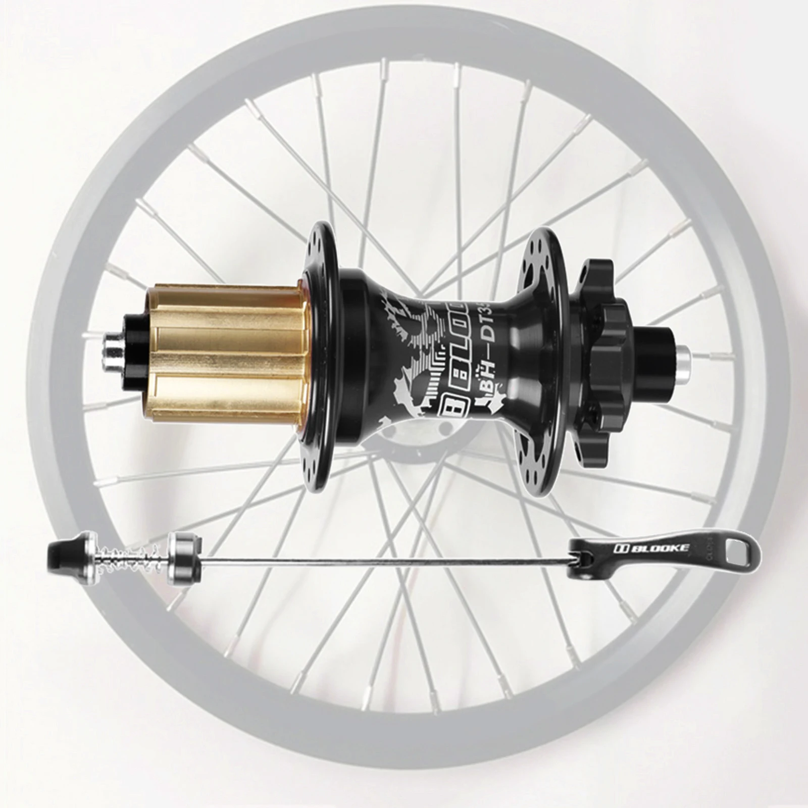 

Mountain Bike Front Rear Ball Bearing Hub 32 Holes 7-11 Speed Disc Brake Hub