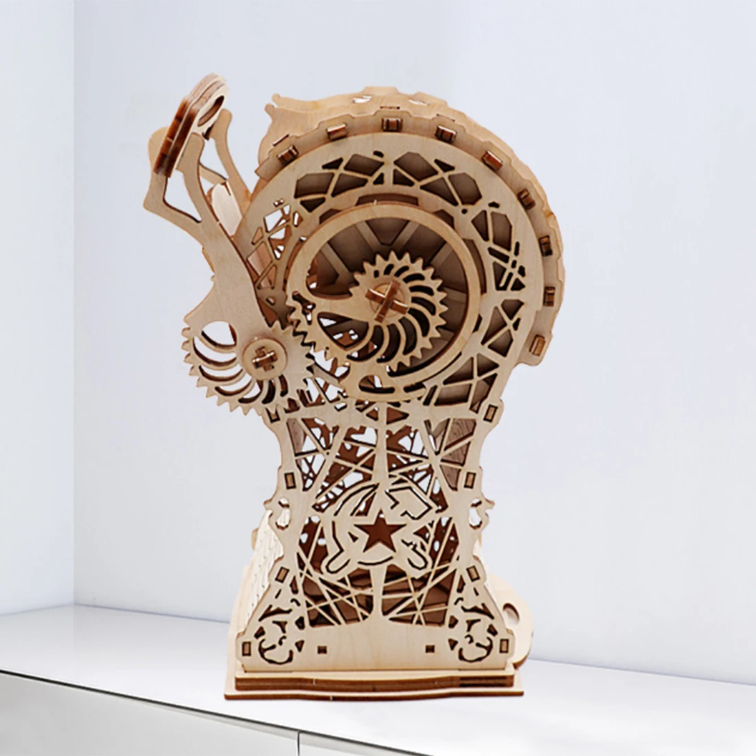 3D фонарь коробка для хранения органа деревянные механические пазлы сделай сам