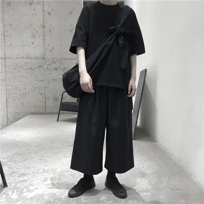 Женская длинная футболка с разрезом свободная коротким рукавом лето 2020 | одежда